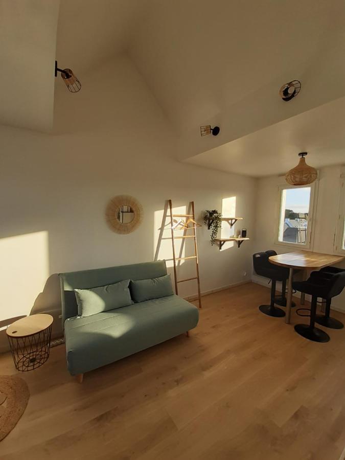 Studio calme 20m² à 500 mètres de la plage/ centre Saint-Pierre-Quiberon Exterior foto