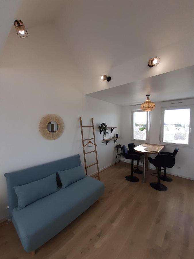 Studio calme 20m² à 500 mètres de la plage/ centre Saint-Pierre-Quiberon Exterior foto